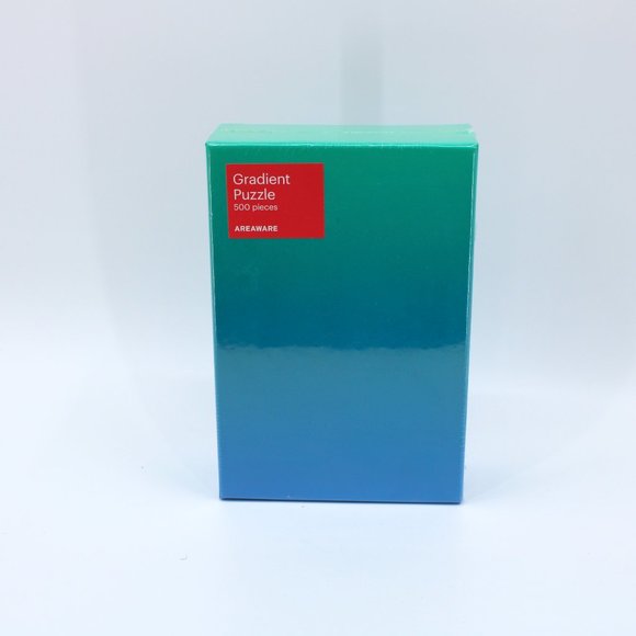 Areaware Gradient Puzzle (Blue/Green) - Picture 2 of 4